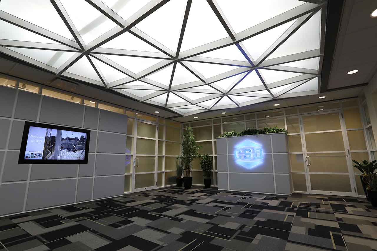 Fisher.Jim The lobby at the CSD offices